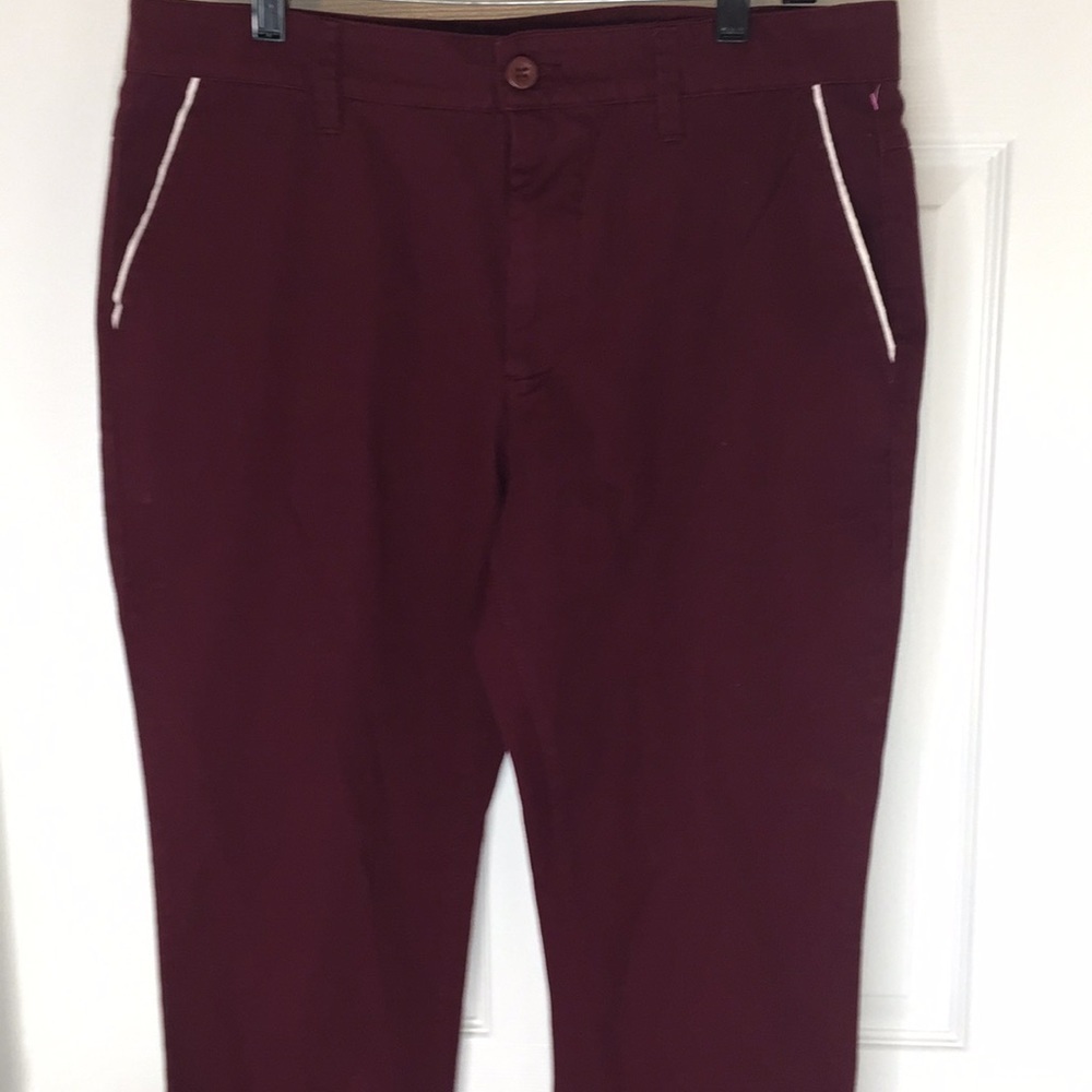 Forever 21 Men’s Burgundy Pants size 33 NWT - Picture 2 of 10